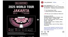 BLACKPINK Concert Ticket Prices in Jakarta 2025, Start from IDR 1.45 Million