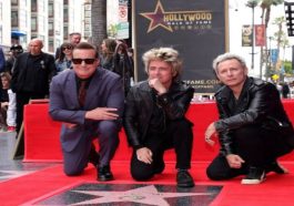 Green Day receives the Hollywood Walk of Fame after a Career Spanning 39 years