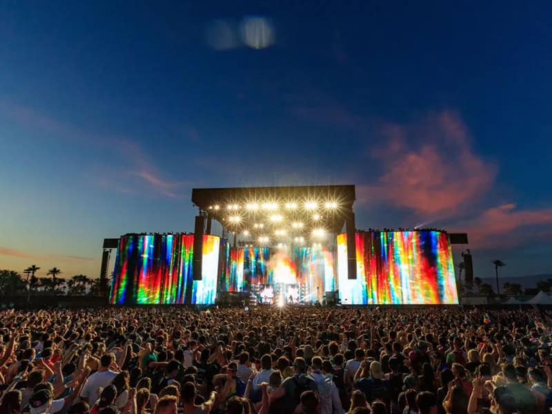 Coachella and Glastonbury