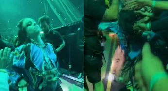 Billie Eilish Shocked After Being Pulled by Audience Member Mid-Performance