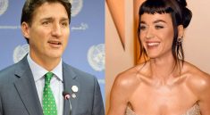 Justin Trudeau and Katy Perry