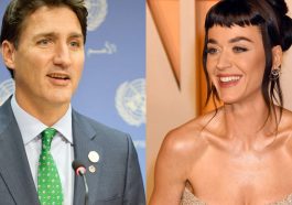 Justin Trudeau and Katy Perry