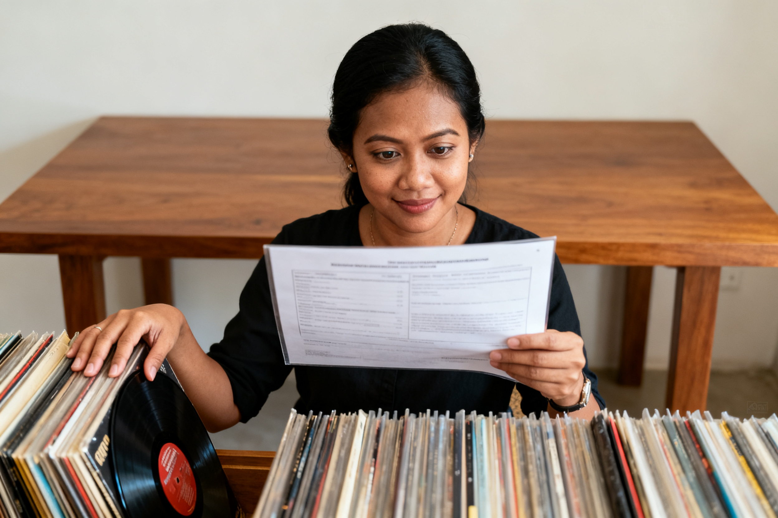 musisi independen raih peluang lewat koleksi vinil tradisional Indonesia